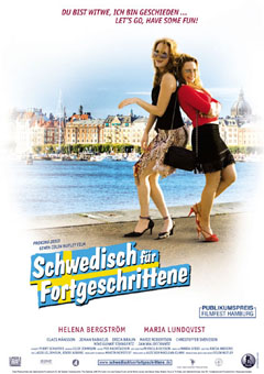 Filmplakat zum Film 'Schwedisch für Fortgeschrittene'.